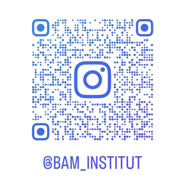 bam institur instagram qr code