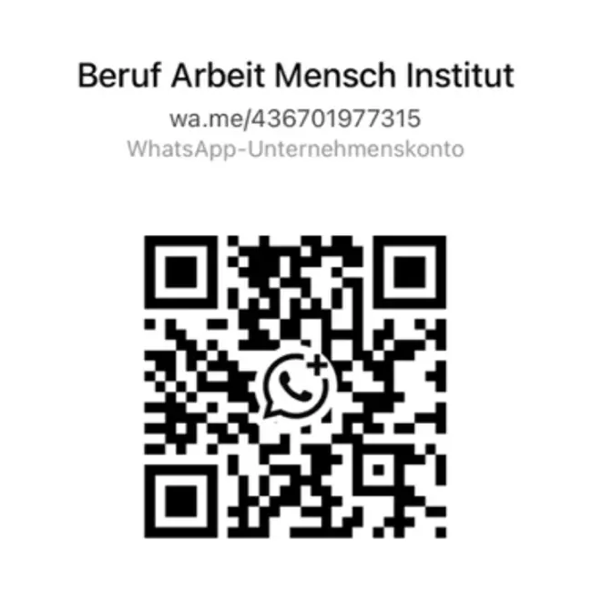 bam institut whatsapp qr code